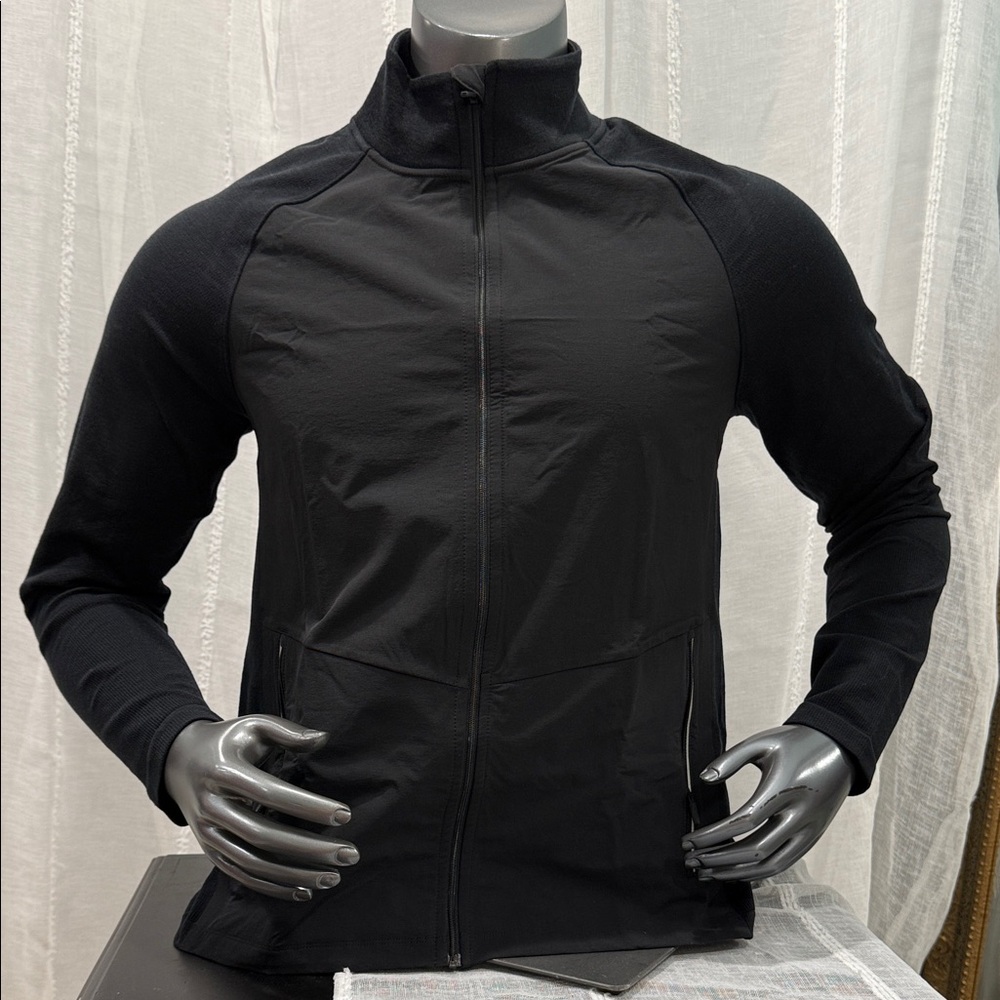 Smartwool Men's Black Full-Zip Jacket